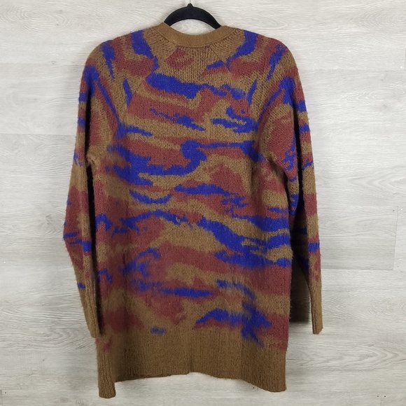 Lucky Brand Malibu Patterned Bf Cardi - Picture 2 of 6